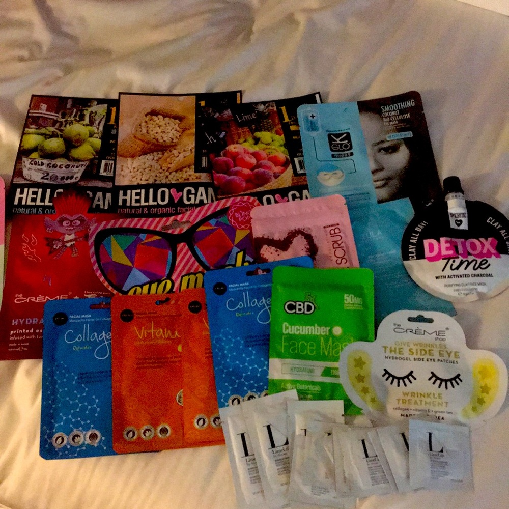 Bundle of different face masks